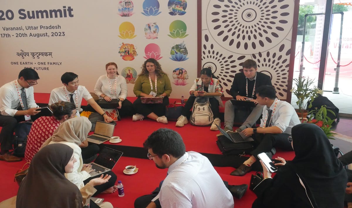 Y20 Summit in varanasi Emphasis on employment generation of  youth artificial intelligence