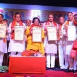 गुर्जर समाज के सम्मेलन में शामिल हुए सीपी जोशी।
