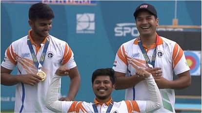 Archery WC: कंपाउंड तीरंदाजी में पुरुष और महिला टीम ने जीता स्वर्ण, अब तक चार पदक भारत की झोली में Archery WC: Men and women team won gold in compound archery, four medals in India's bag so far