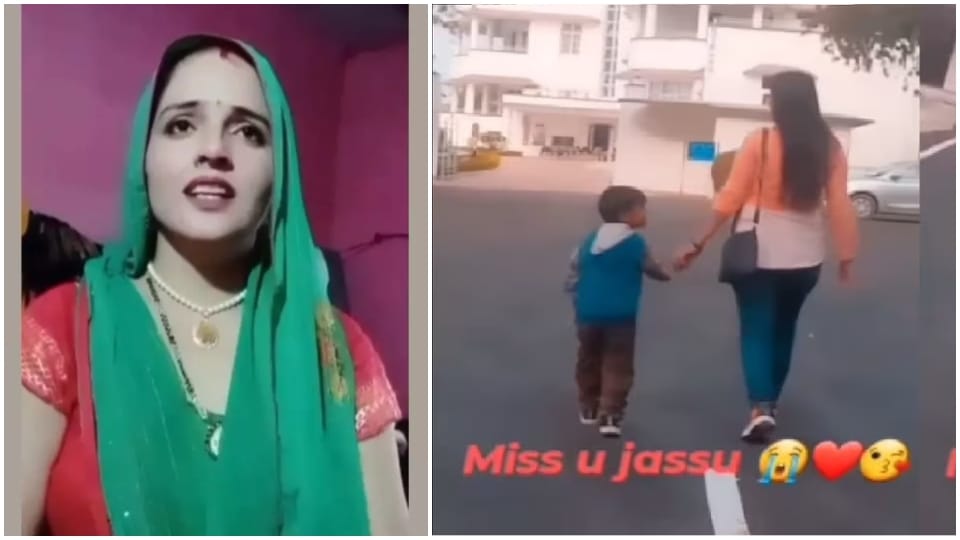 Anju misses children in Pakistan Seema celebrates Hariyali Teej in Noida
