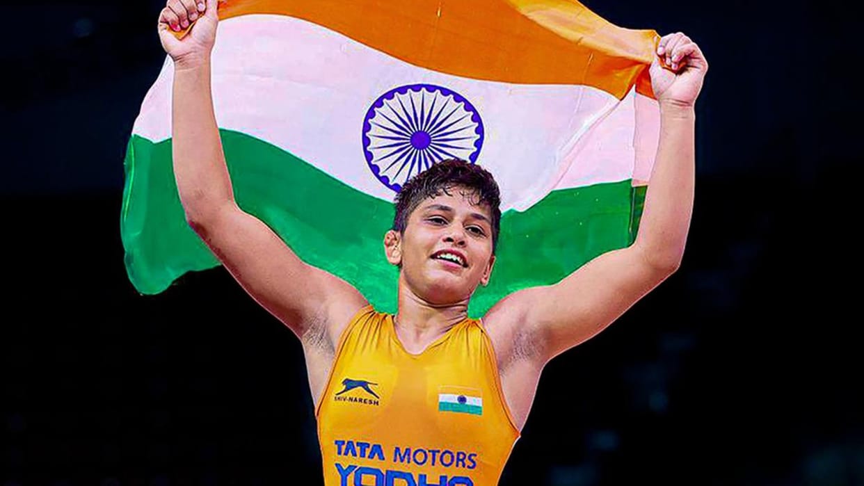 Antim Panghal created history won Under-20 World wrestling Championship for the second time Savita won Gold
