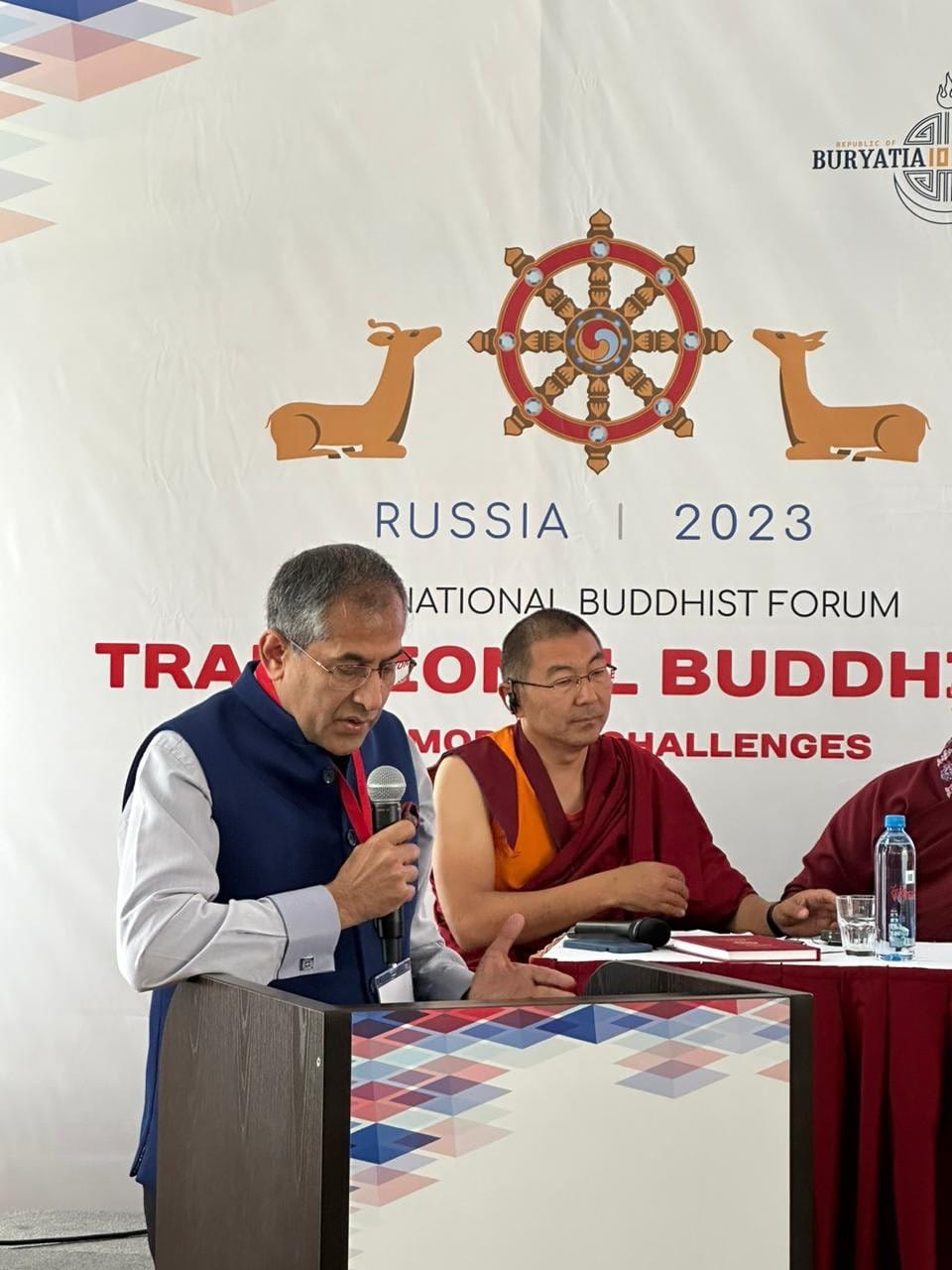 Ambassador to Russia Pavan Kapoor India upholds promotes principles of Buddhism globally
