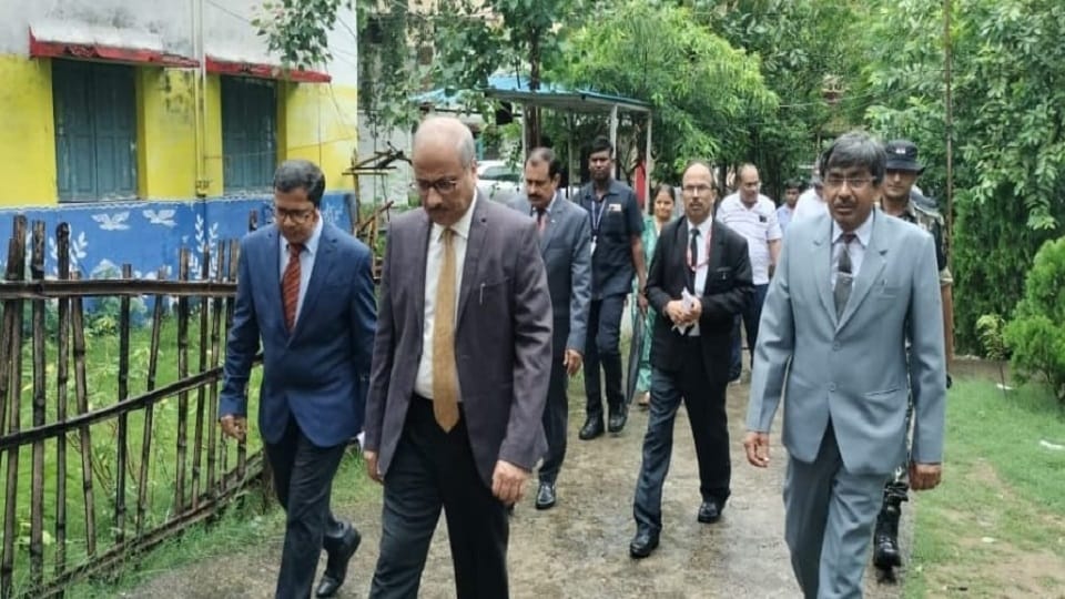 Chief Justice did surprise inspection of many places including Juvenile Justice Board