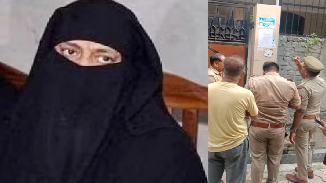 Meerut: Action against Ayesha of sister Atiq Ahmed, Prayagraj police have posted notice of attachment