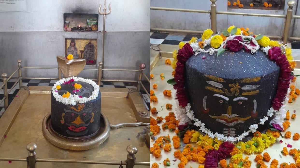 Pingleshwar Mahadev Shivling Pingleshwar is the biggest in Choriyasi Mahadev worshiping gives happiness