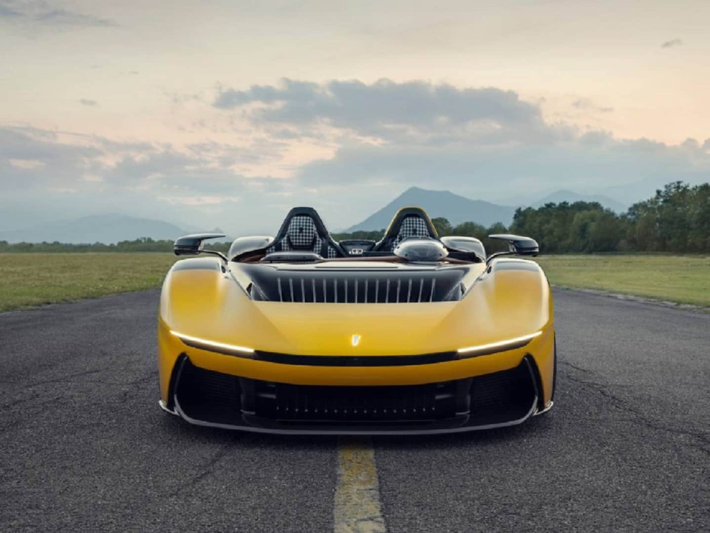 Automobili Pininfarina unveils new B95 hypercar Barchetta 95 Roadster at Monterey Car Week in USA