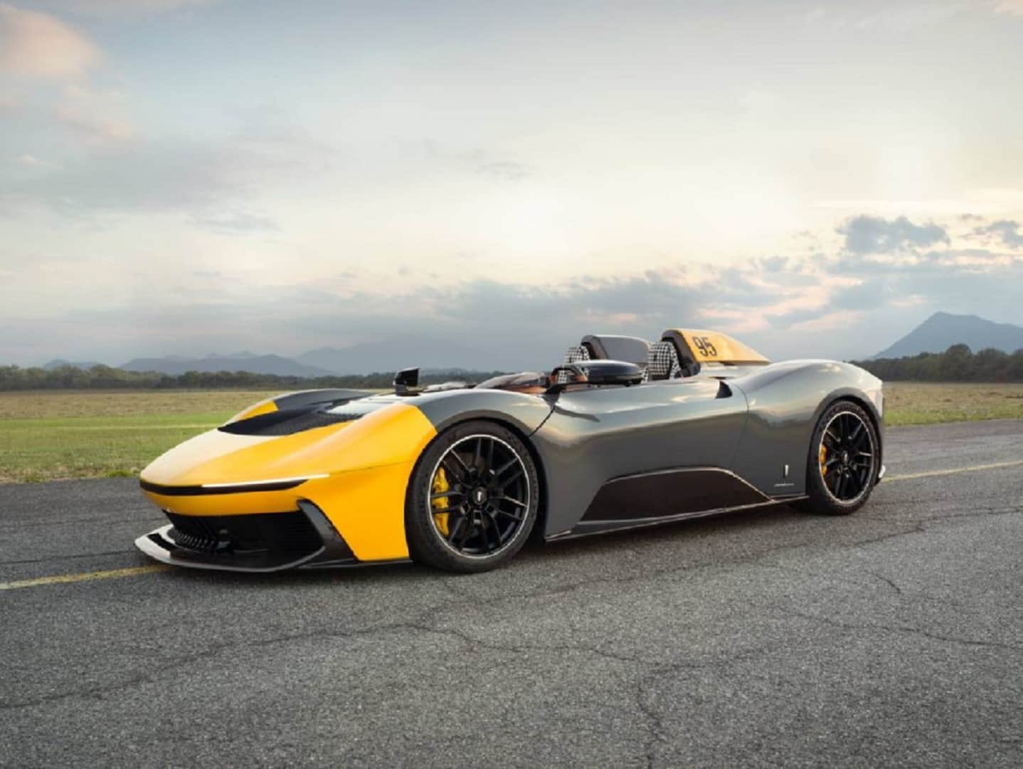 Automobili Pininfarina unveils new B95 hypercar Barchetta 95 Roadster at Monterey Car Week in USA