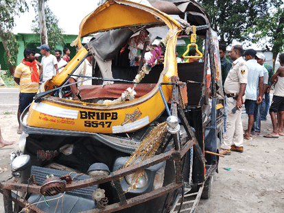 Bihar News: 4 killed, 7 injured in road accident in Purnia; speeding bus rammed tempo