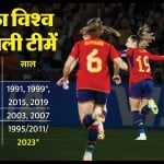 स्पेन की महिला फुटबॉल टीम विश्व चैंपियन बन गई है