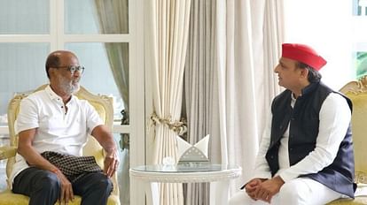 UP: 'हमारी फोन पर भी बात होती है', लखनऊ में अखिलेश से मुलाकात के बाद बोले रजनीकांत, अयोध्या के लिए रवाना हुए Actor Rajinikanth meet Akhilesh Yadav in Lucknow Ayodhya live update in hindi