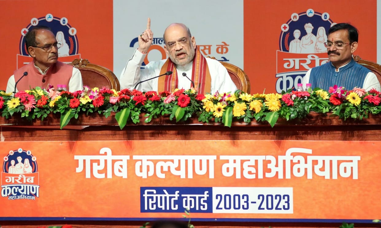 MP Mission 2023: Shivraj will be CM if BJP gets majority, Shah's answer on question raised suspense