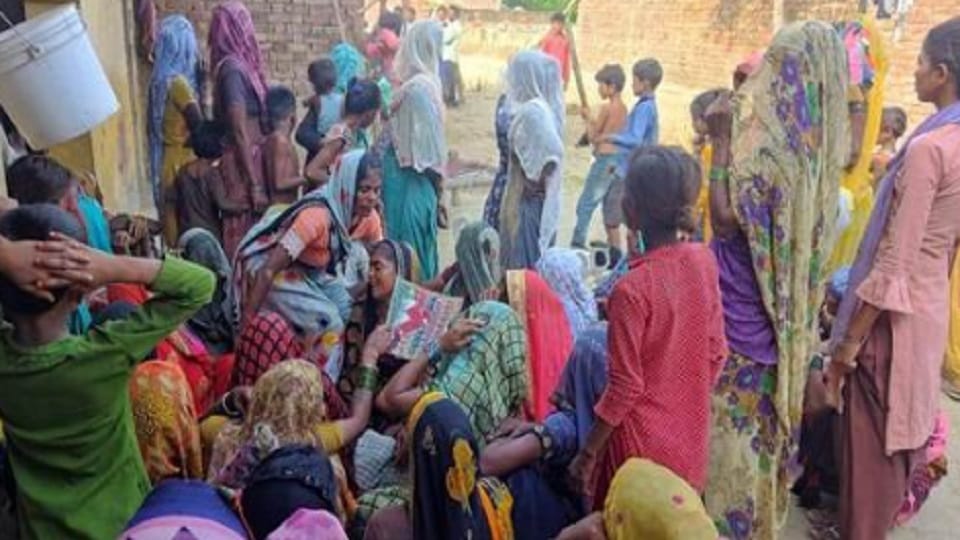 Amroha: class three student died due drowning flood water, water level rising in Adampur area