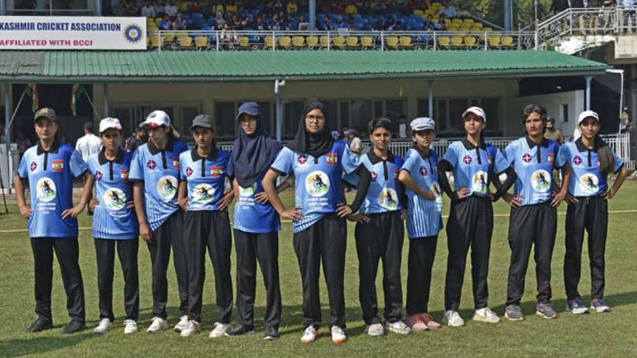 On Army initiative daughters are making history in cricket field in valley, Womens league of 12 teams started
