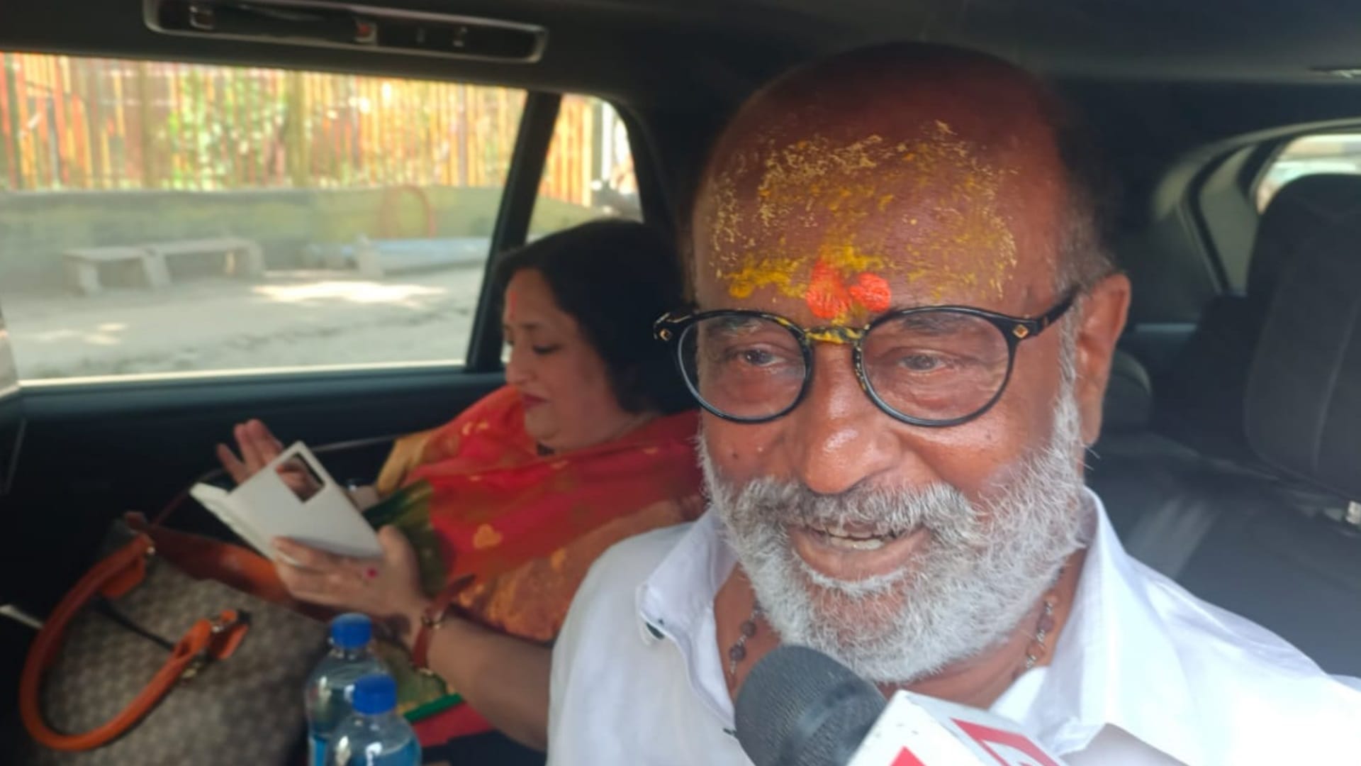 Film actor Rajikanth on Ayodya visit.