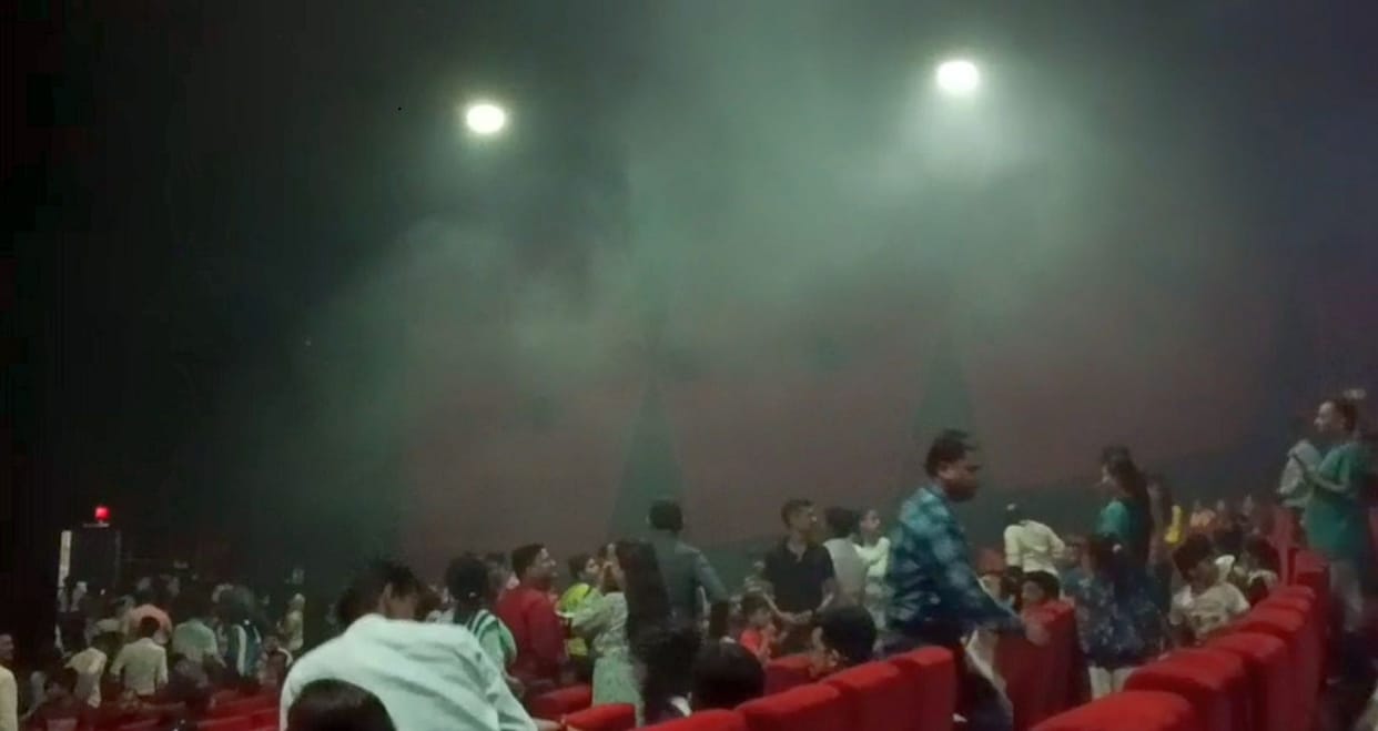 Fire broke out in the PVR of South Ex Mall, personnel found control of the fire, did not inform the fire depar