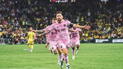 Video Watch Lionel Messi won first trophy in America David Beckham team Inter Miami won Leagues Cup first time
