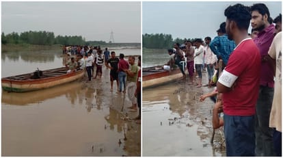Moradabad: Three children who went to bathe in Ramganga were swept away, including two brothers