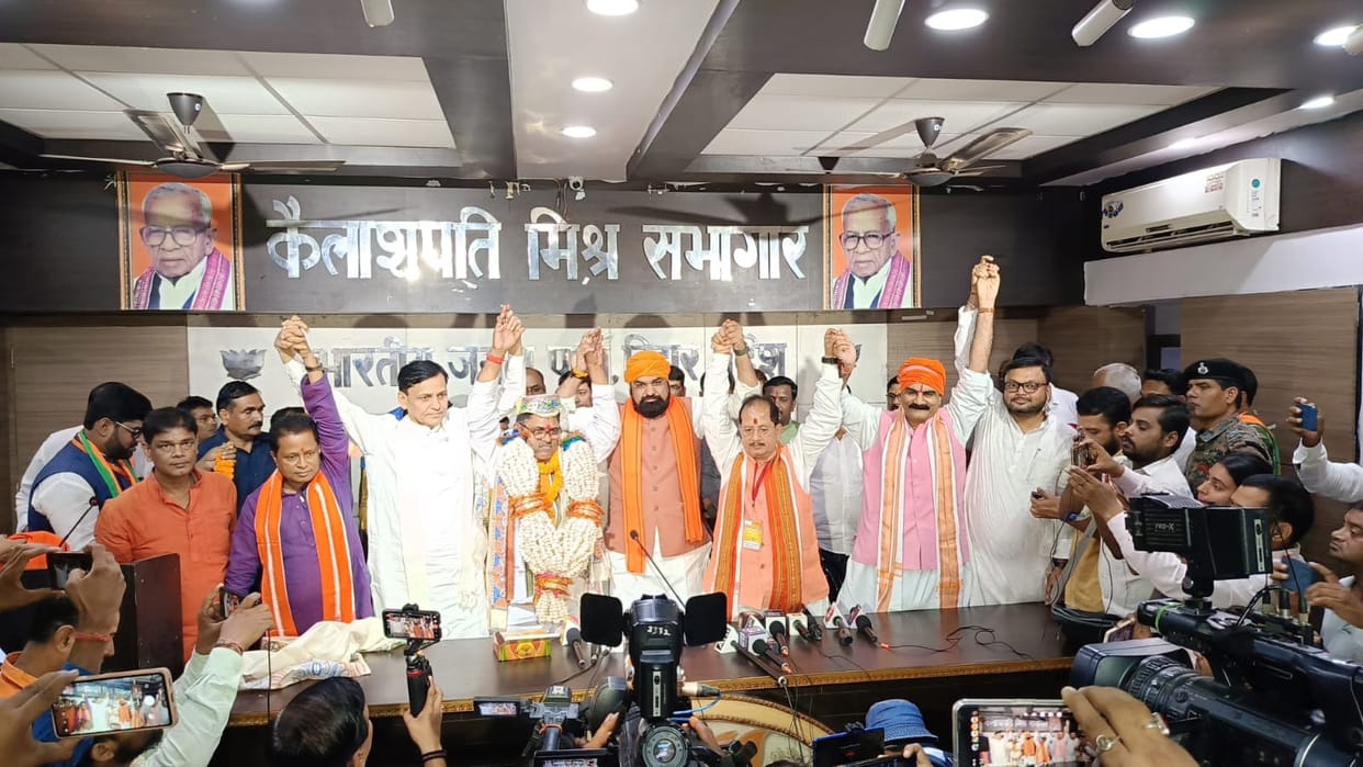 Why BJP party replaced samrat chaudhary to hari sahni as leader of opposition in bihar vidhan parishad