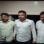 पुलिस गिरफ्त में आरोपी