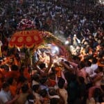 गोपाल मंदिर पहुंची महाकाल की सातवीं सवारी।