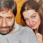 पति यासीन मलिक के साथ मुशाल हुसैन मलिक