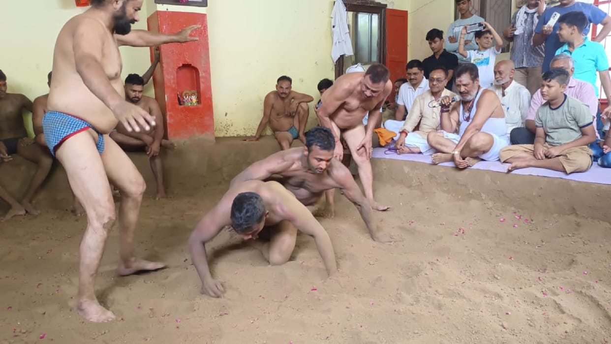 Once world champion Gama wrestler used to bet in Prayagraj