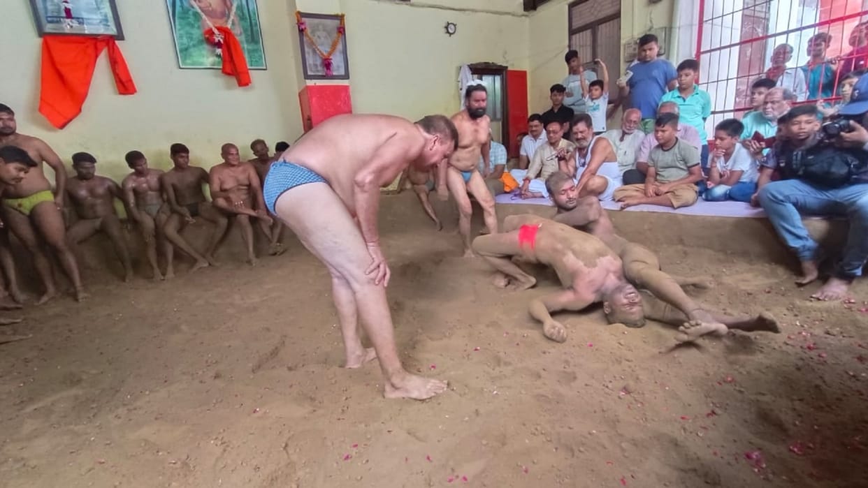 Nag Panchami Wrestlers place bets spectators thrilled