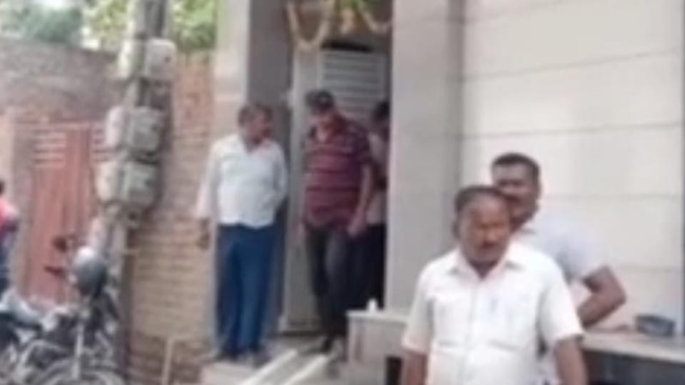 Man fell down from third floor in panipat