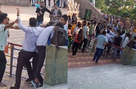 Hooliganism of employees in Kanpur, Youths thrashed fiercely in water park, people say bouncers fight every da