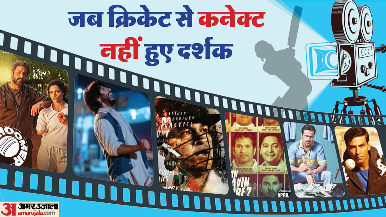 Movies Based on Cricket failed Box Office Ghoomer Azhar Patiala House Sachin A Billion Dreams Jersey