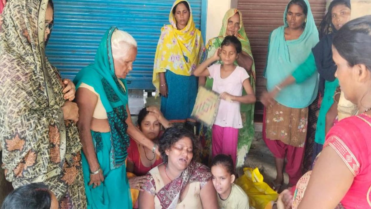 Two innocent sisters died due to drowning in Amrit Sarovar at Maharajganj