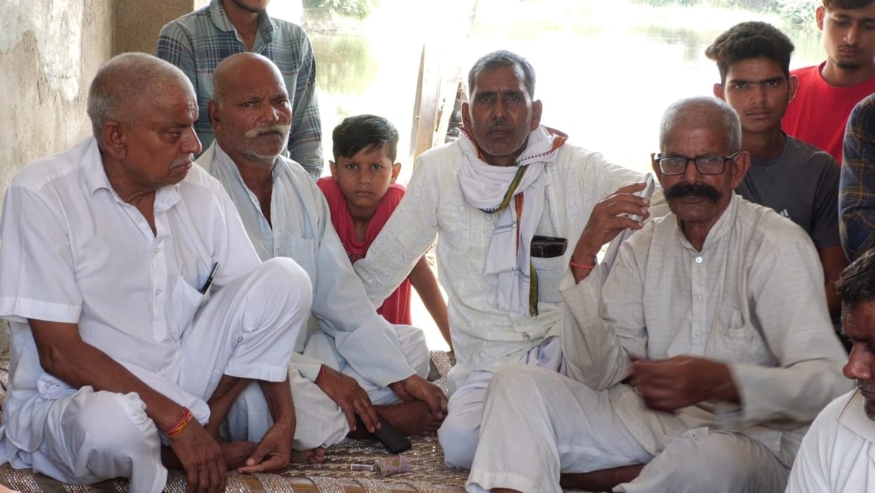 There is mourning in whole village due to martyrdom of Jawan Tejpal Singh in Nuh