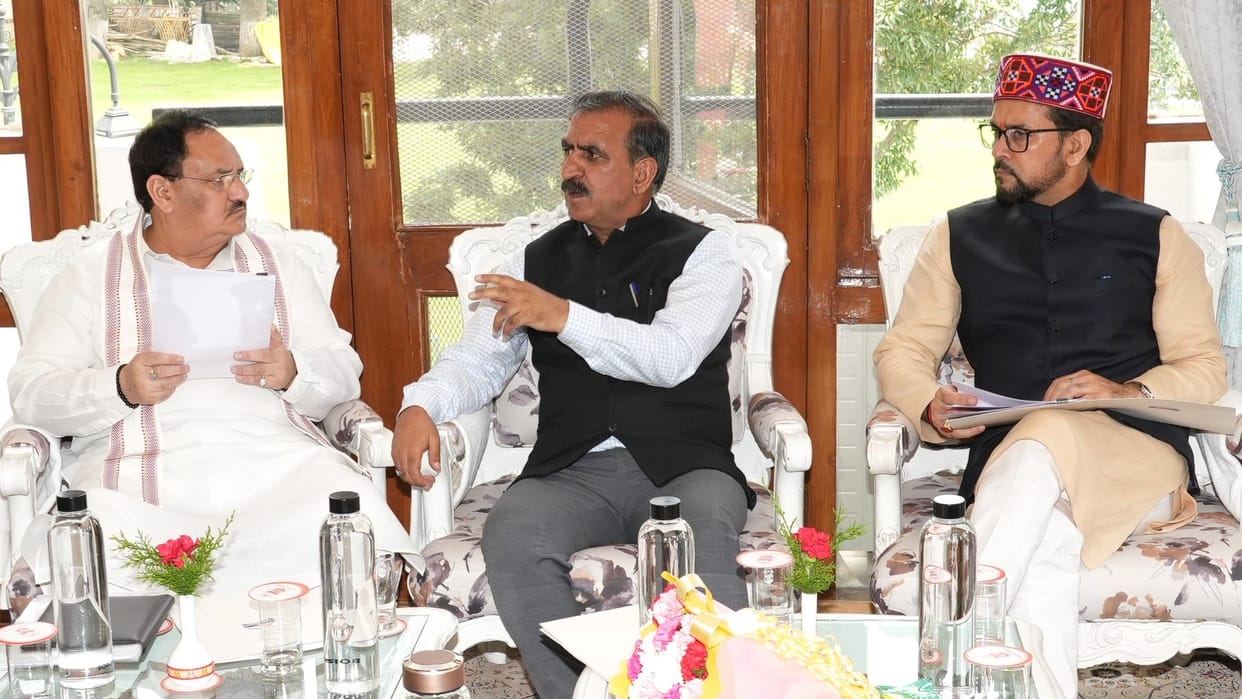 CM Sukhvinder Singh Sukhu calls for special relief package considering the state geographical conditions