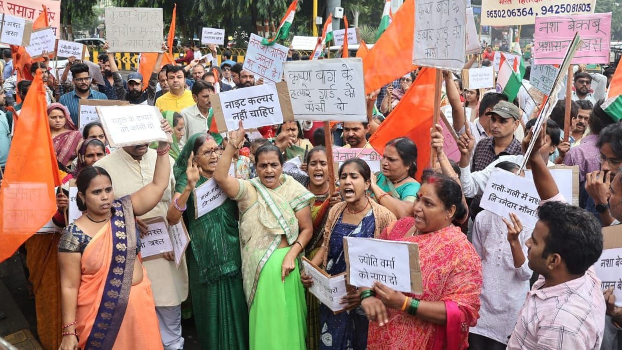 public united against drugs and crime in Indore