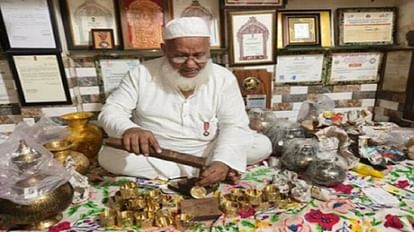 Moradabad: Padma Shri Dilshad Hussain got order to make tea light from London