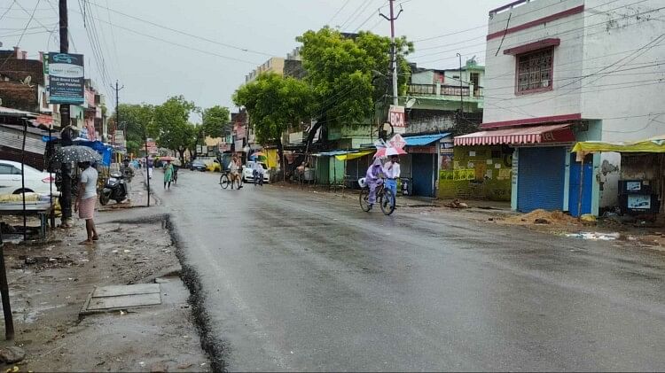 गोरखपुर के मौसम का हाल: रिमझिम फुहारों ने कराया सावन का अहसास, मौसम हुआ सुहाना