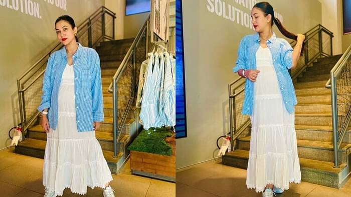 Gauahar Khan Birthday best and trendy maternity outfit of Gauahar Khan