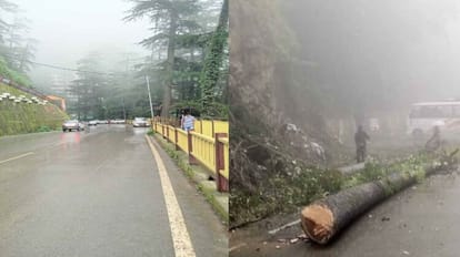 Himachal Weather: rainfall in Shimla, roads and power transformers stalled in the state, Orange alert for two