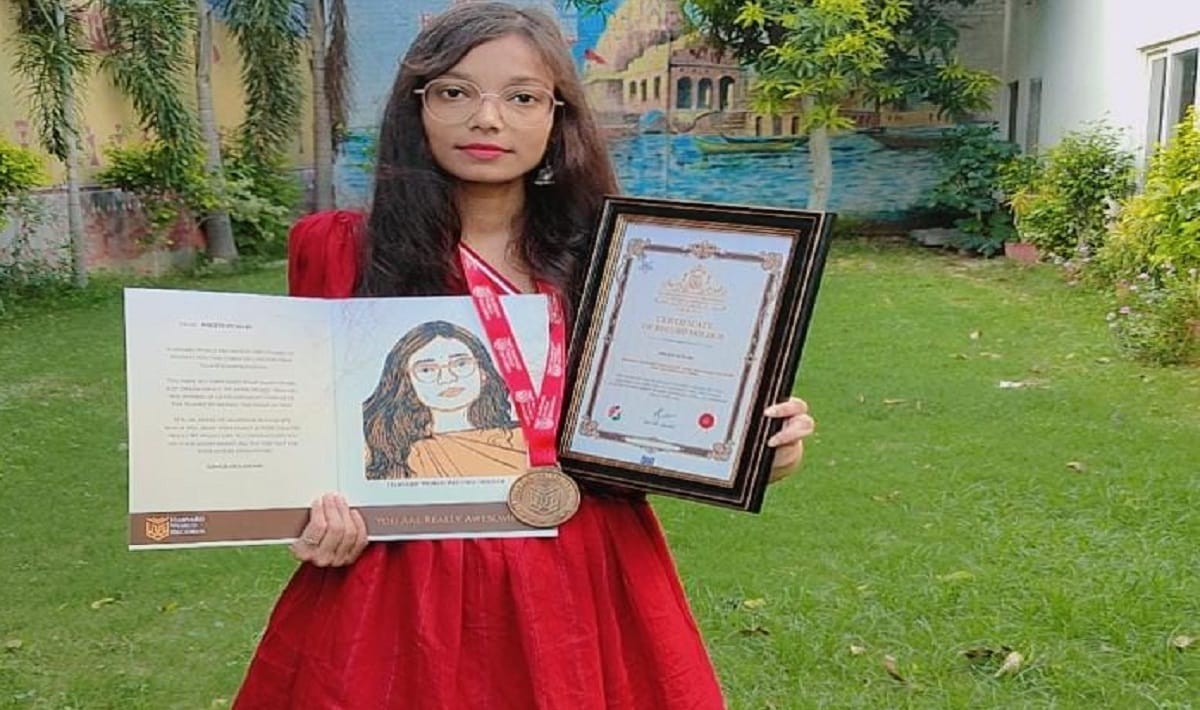 Tumor stricken student made painting with 50181 Ram written on it named in Harvard world record