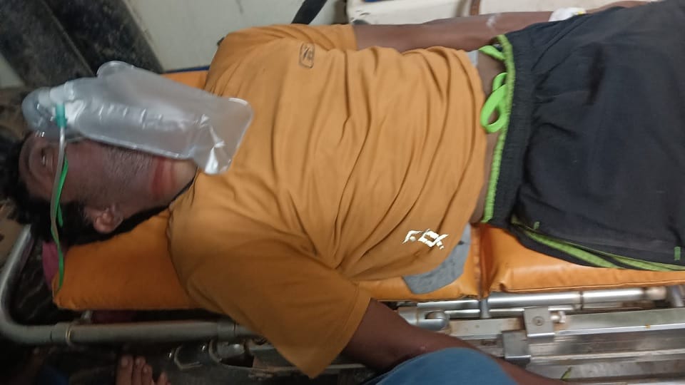 Naxalites injured former sarpanch with sharp weapon after kidnapping