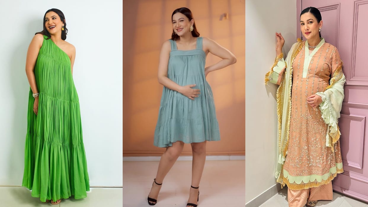 Gauahar Khan Birthday best and trendy maternity outfit of Gauahar Khan