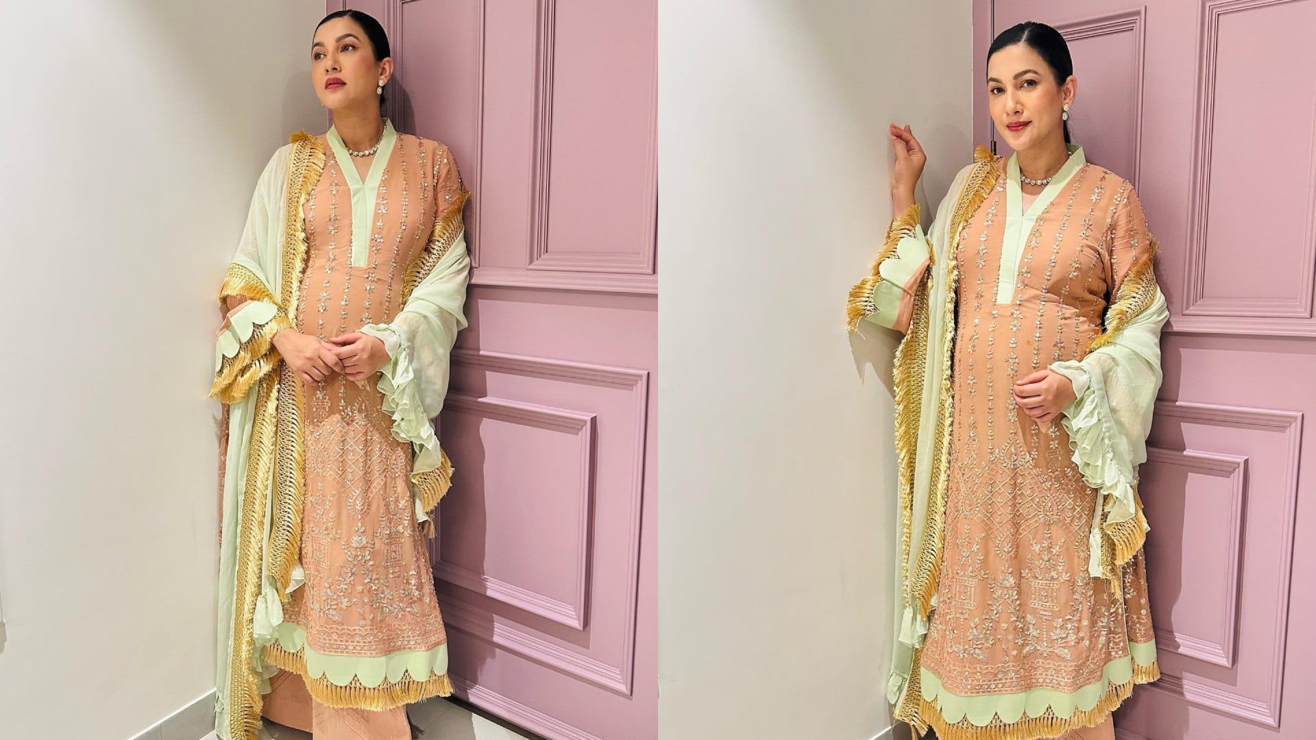 Gauahar Khan Birthday best and trendy maternity outfit of Gauahar Khan