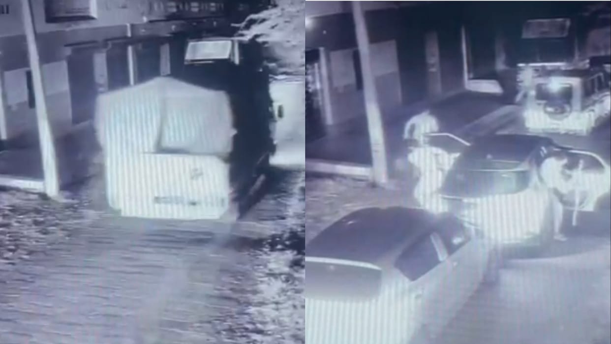 Encounter between cattle smugglers and police in Sonipat of Haryana
