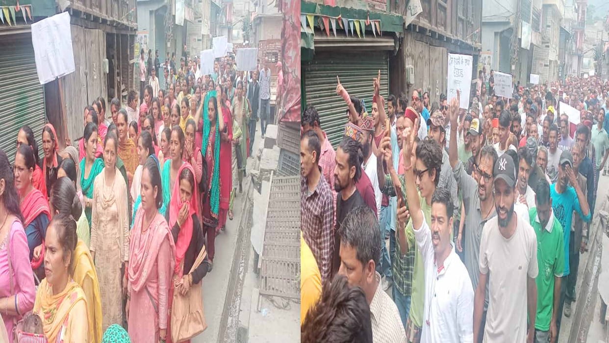 protest against Bijli Mahadev Ropeway intensifies, market kept closed in Kullu