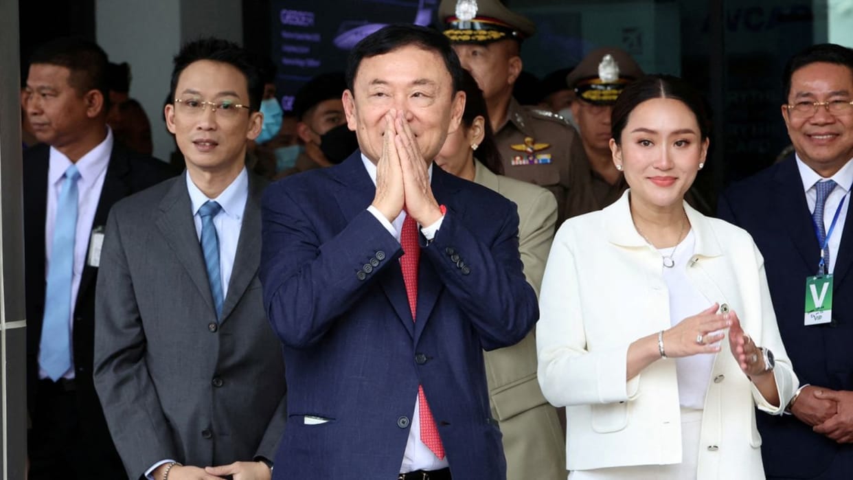 Former Prime Minister of Thailand returned to his homeland after 15 years, may now be arrested