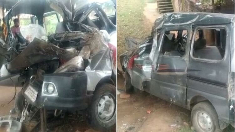 Bihar News: देवघर से पूजा कर लौट रहे कांवड़ियों की बेकाबू कार पेड़ से टकराई; एक की मौत, नौ लोग घायल