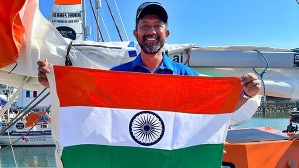 Ex-Naval officer and solo circumnavigator Commander Abhilash Tomy to help ISRO on Gaganyaan mission