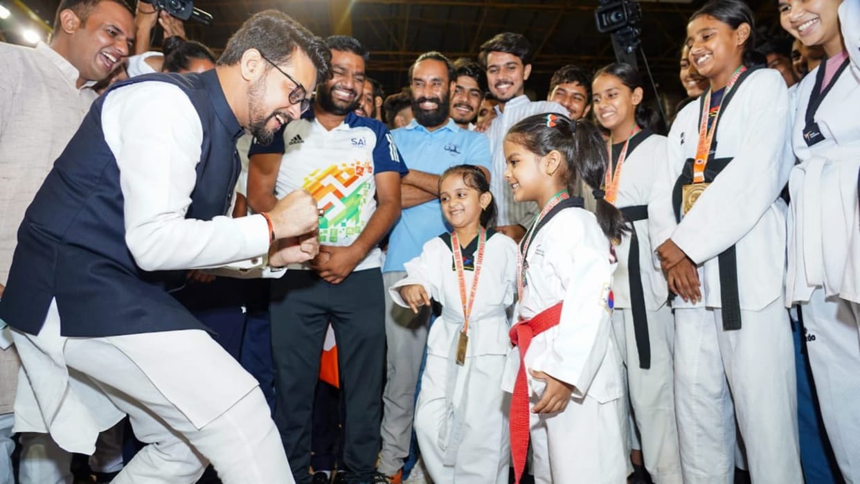 Anurag Thakur inaugurated Khelo India Center in Rajasthan said all state move forward in sports