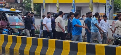 Nilesh Mukhiya Murder Case: Protest in Patna after Nilesh Yadav's death, Patliputra area closed, Bihar Police
