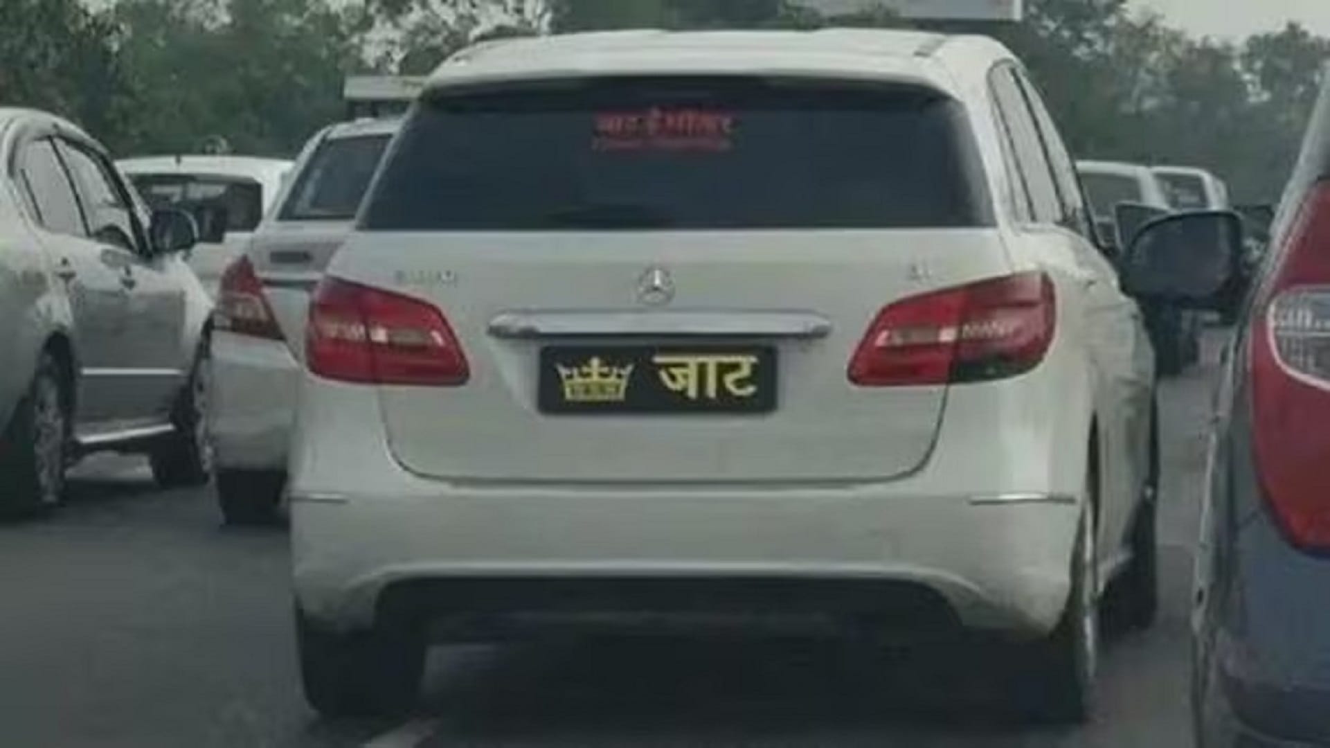 Is it legal to put stickers on cars in India caste and religious stickers on cars in Uttar Pradesh